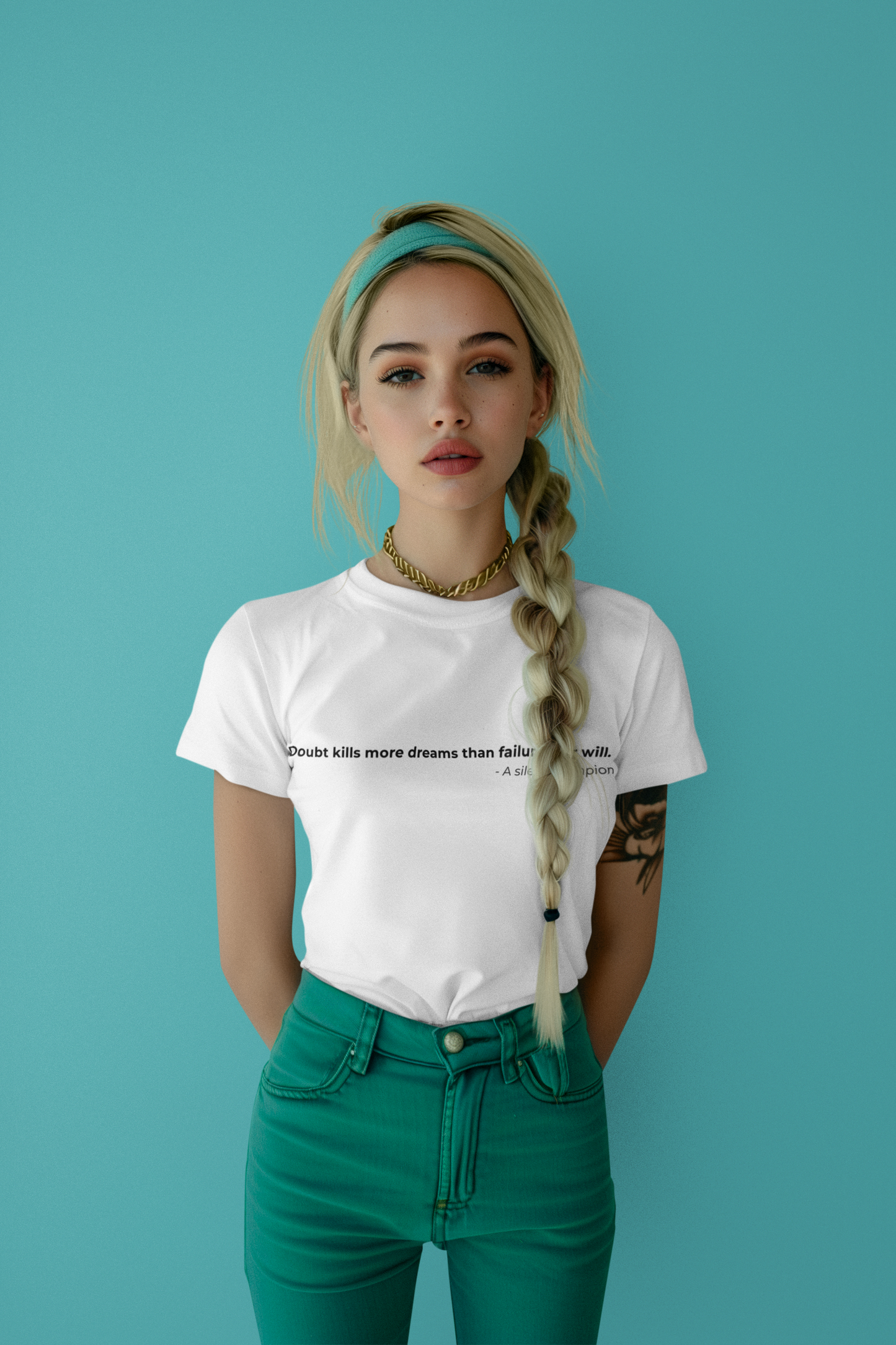 Doubt kills more dreams than failure ever will - Women's Tee