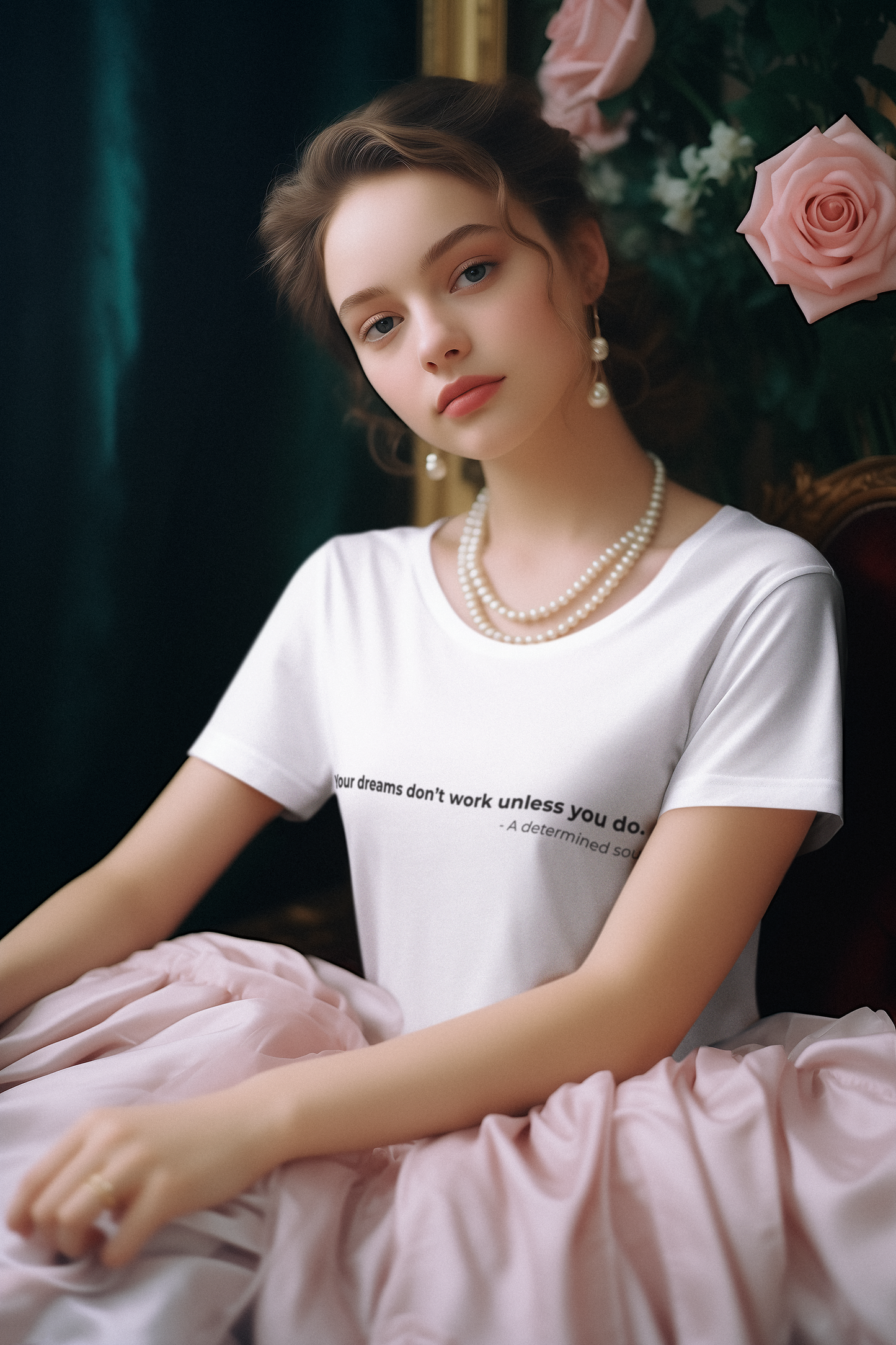 Your dreams dont work unless you do - Women's Tee